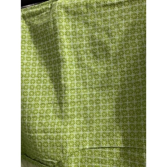 Tommy Bahama Standard Tropical Print Green Orange Pillow Shams Set/2 - Picture 4 of 7